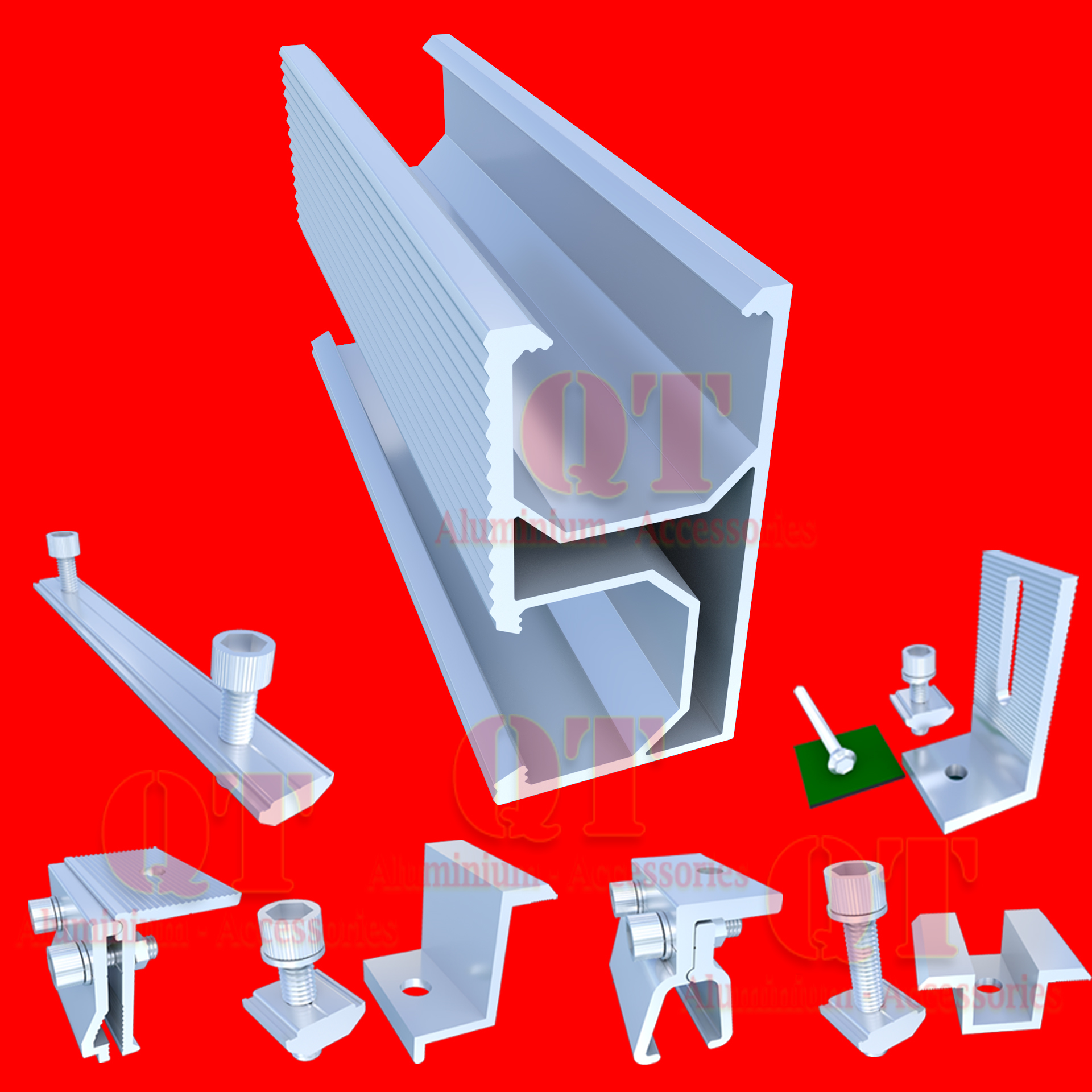 PHỤ KIỆN LẮP TẤM PIN MẶT TRỜI