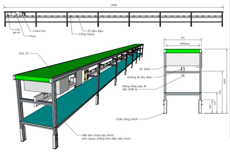 Cách Làm Băng Tải Nhôm Định Hình